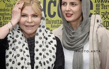 لیلا حاتمی و مادرش زری خوشکام + عکس