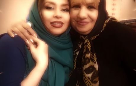 بازیگر پرماجرای قهوه تلخ در کنار مادرش + عکس