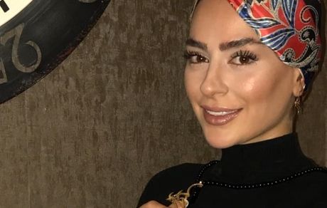 روسری شیک سمانه پاکدل + عکس