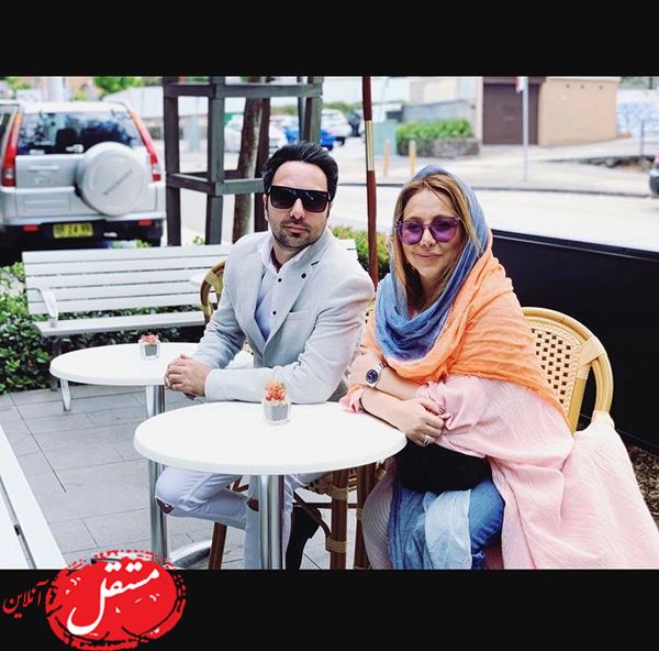 گردش خانم بازیگر و آقای دیجی در خارج از کشور + عکس