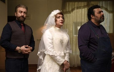 هانیه توسلی با لباس عروس + عکس