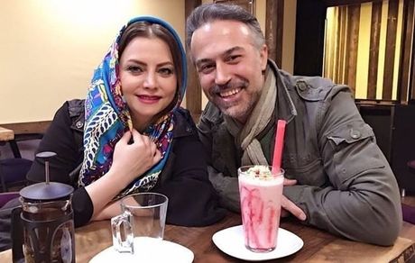 دانیال حکیمی و همسرش + عکس