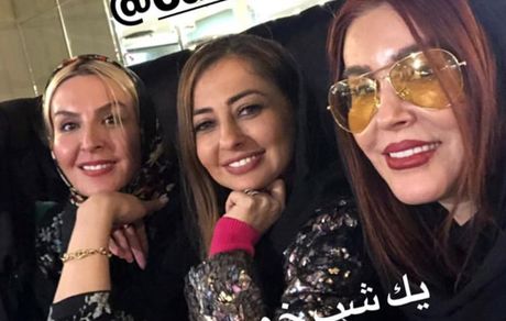 کافه گردی شبانه خانم های بازیگر + عکس