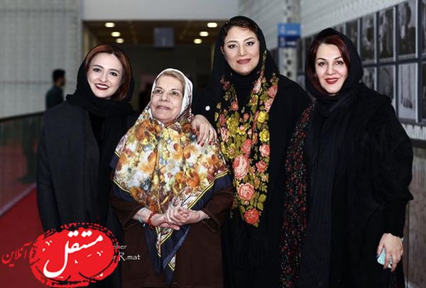 گلاره عباسی در کنار خانم های بازیگر مشهور + عکس