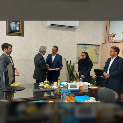 معارفه رئیس منطقه شرق ایران بانک اقتصادنوین