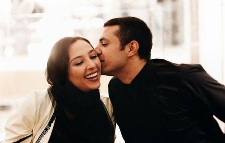 اشکان خطیبی و همسرش آناهیتا درگاهی  + عکس