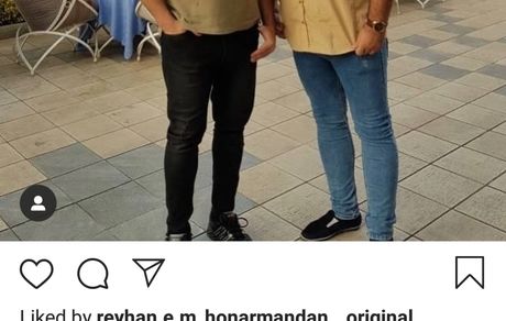 پوریا پورسرخ و رفیق کم سن و سالش + عکس