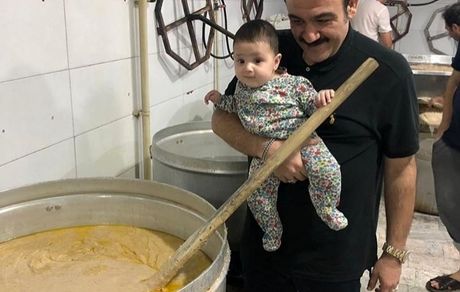 نذری مهران غفوریان و دخترش + عکس