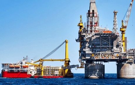 عکسی از بزرگترین دکل نفتی جهان