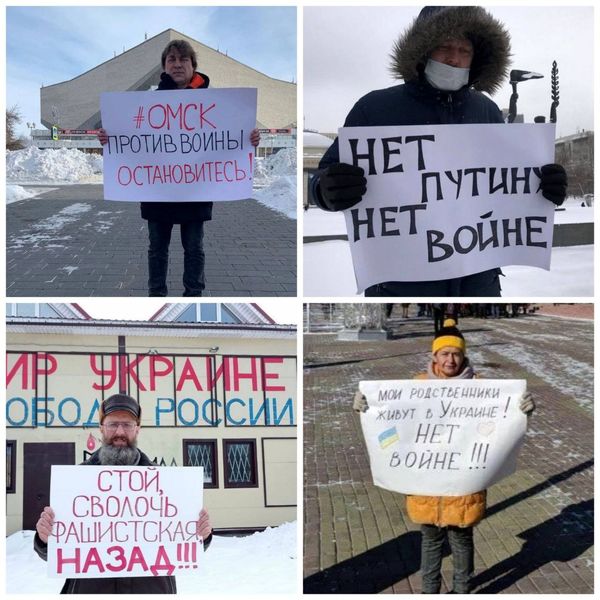 اعتراضات مردم روسیه به جنگ