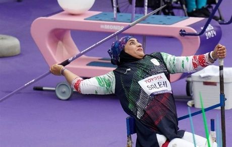 الهام صالحی؛ دومین طلای ایران در پارادوومیدانی قهرمانی جهان