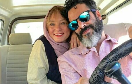 ماشین لاکچری و قدیمی زوج معروف + عکس