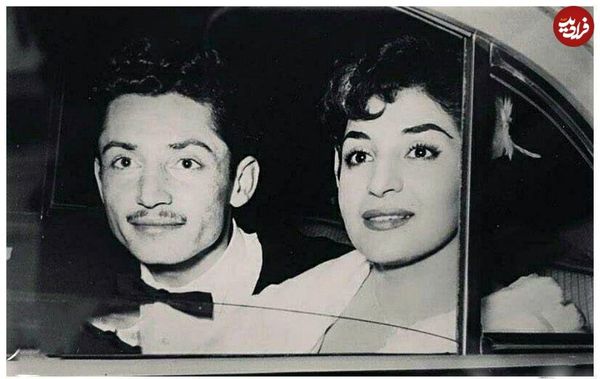 تصویری زیرخاکی از مراسم عروسی جمشید مشایخی و گیتی رئوفی