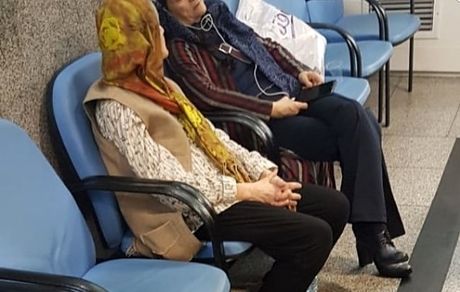 عکس خسته گلاب آدینه همسر اول مهدی هاشمی 