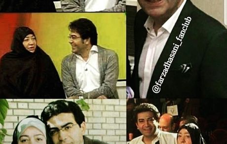  مجری ممنوع التصویر در کنار مادرش + عکس