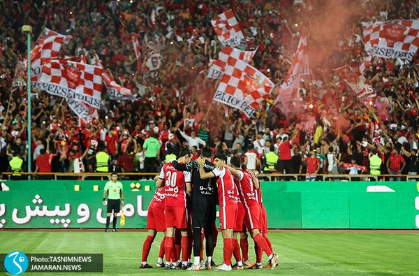 عکس و ویدیو از جشن قهرمانی پرسپولیس در جام حذفی