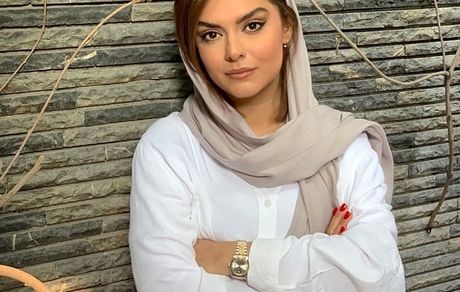 دنیا مدنی زیبا و جذاب با لباس سفید + عکس