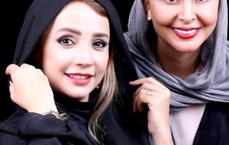شبنم قلی خانی و دوستش + عکس
