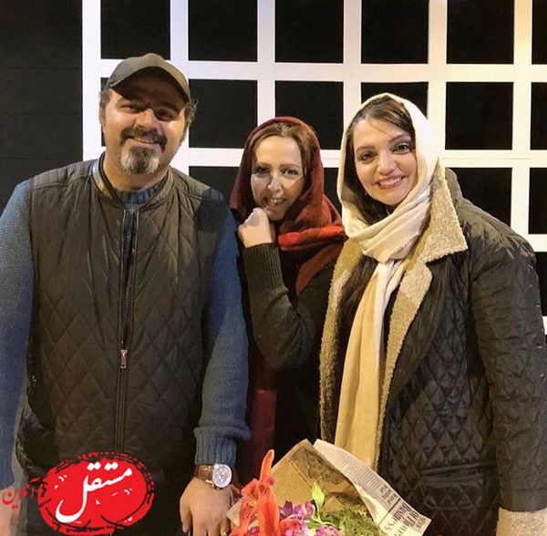 الهام پاوه نژاد و رضا مولایی در کنار هم + عکس