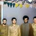 تصویری از شهید سید حسن نصرالله در کنار رزمندگان دفاع مقدس