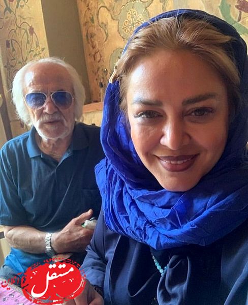 ست کردن بهاره رهنما با پدرش + عکس