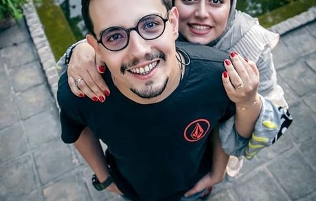 بازیگر لیسانسه ها در کنار همسرش + عکس