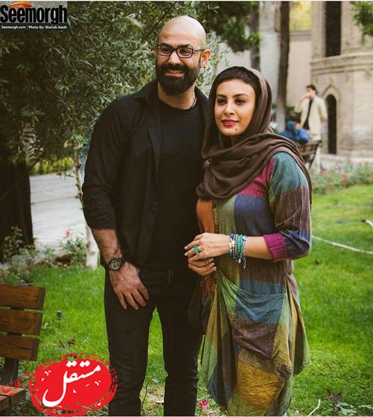 حدیثه تهرانی و همسرش + عکس