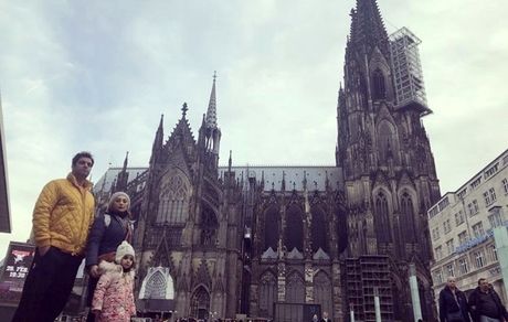 خانواده اهل در در خارج از کشور + عکس