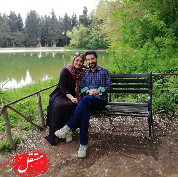 امیر حسین مدرس و همسرش در دل طبیعت زیبا + عکس