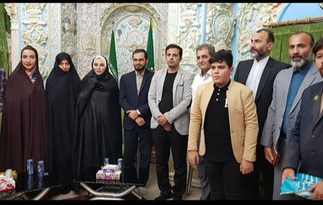 بهنوش بختیاری در قم + عکس