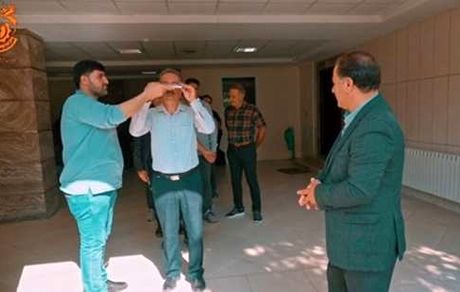 اعزام اولین گروه خادمین موکب مس سونگون به مرز مهران