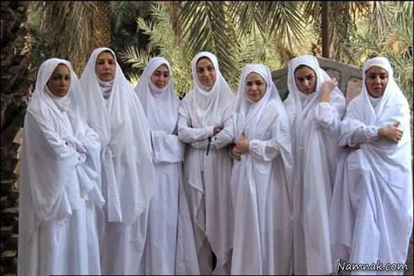 مادر الناز شاکردوست در مکه مکرمه