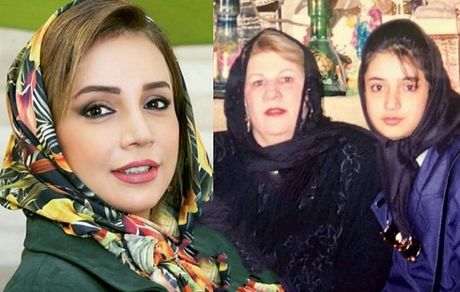 نوجوانی شبنم قلی خانی و مادرش + عکس