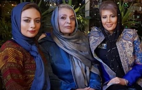 یکتا ناصر به همراه مادر و خواهرش + عکس