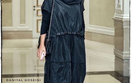 استایل مشکی رنگ بهاره افشاری + عکس