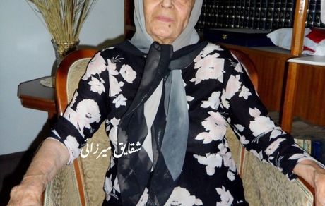 ژاله علو در ۹۲ سالگی + عکس