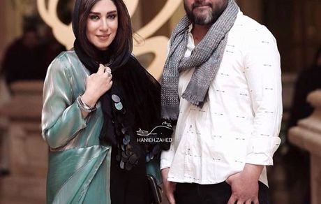 نسیم ادبی و شوهرش + عکس