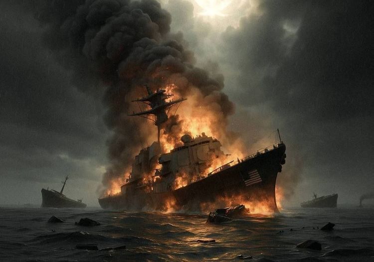 پوستری که رسانه‌های مرتبط با سپاه منتشر کردند