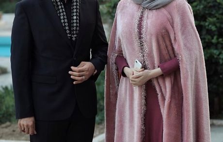 بهنوش طباطبایی در کنار علیرضا قربانی خوش صدا + عکس