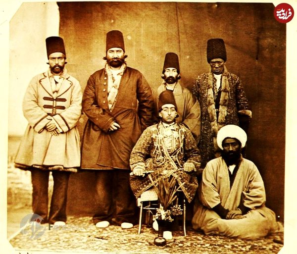 عکسی از مظفرالدین شاه در دوران نوجوانی