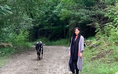 پریناز ایزدیار در خطه زیبای شمال + عکس