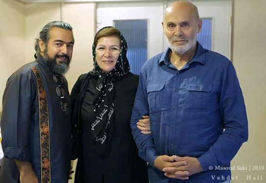 عکس جمشید هاشمپور و همسرش در کنسرت پرواز همای