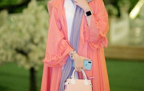 تیپ  ناز و شیک بانوی عمارت + عکس 