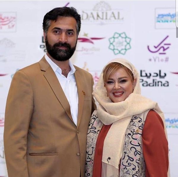 تیپ سِت بهاره رهنما و همسرش در جشن حافظ+ عکس