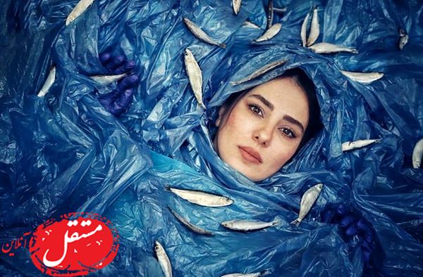 شیدا یوسفی و ماهی های مرده + عکس