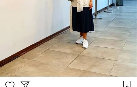  بلیز دامن مریم معصومی در محیط هنری + عکس