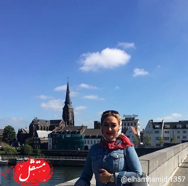 الهام حمیدی در خیابان های ایتالیا + عکس