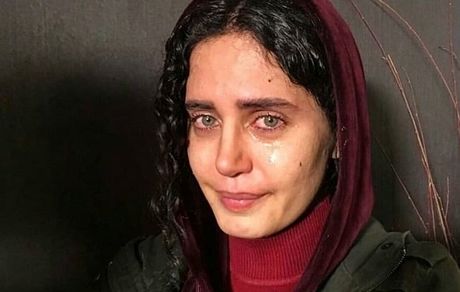 گریه الناز شاکردوست در پشت صحنه فیلمش + عکس