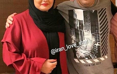 نرگس محمدی و همسرش + عکس