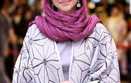 تیپ ملیح بهاره کیان افشار در جشن حافظ + عکس